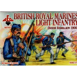 British Royal Marines Light Infantry (Boxer Rebellion 1900) 48 figures 12 poses