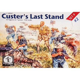 CUSTER set 14 figures and 7 poses 