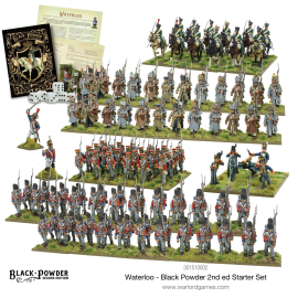 Black Powder Waterloo 2nd edition Starter Set - German Add-on and figurine sets for figurine games