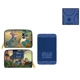 Disney Loungefly Wallet Snow White / Blanche Neige Scenes