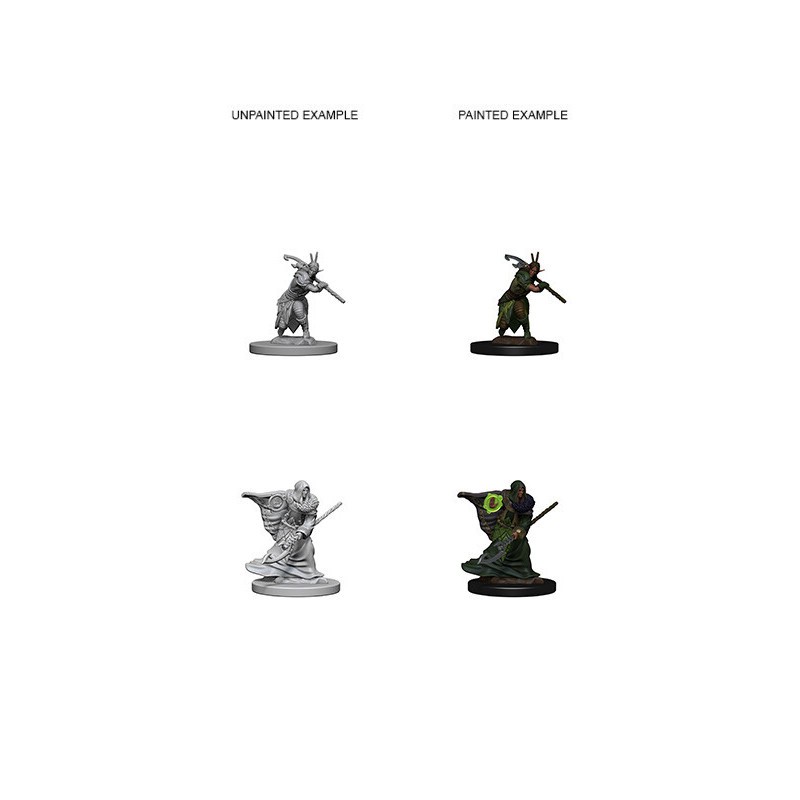 Dungeons and Dragons: Nolzur's Marvelous Miniatures - Elf Male Druid Figures for figurine game