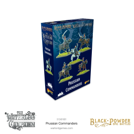 Black Powder Epic Battles: Waterloo - Prussian Commanders Add-on and figurine sets for figurine games