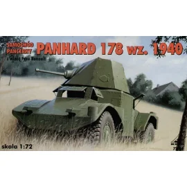 Armoured car AMD Panhard wz 1940 with Renault turret