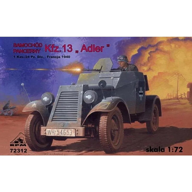 Armored car Kfz.13 Adler