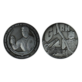Star Trek Collectible Coin Captain Kirk and Gorn Limited Edition