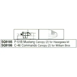 Curtiss C-46 Commando (designed to be assembled with model kits from Williams)