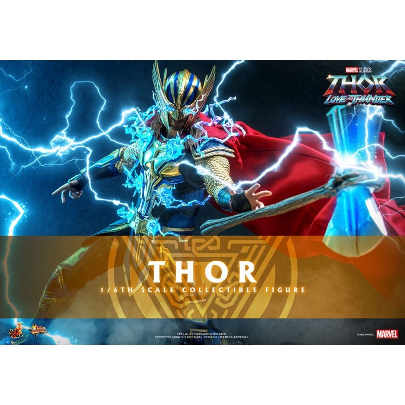 Thor: Love and Thunder Masterpiece 1/6 Figure Thor (Deluxe Version) 32 cm Action Figure