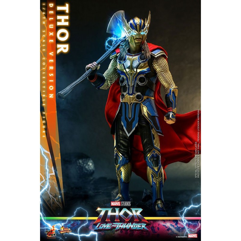 HOT9113092 Thor: Love and Thunder Masterpiece 1/6 Figure Thor (Deluxe Version) 32 cm