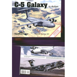 C-5 Galaxy (In Action Series) C-5 Galaxy first made its appearance in March 1968 it has been given such varied nicknames as ′Fat