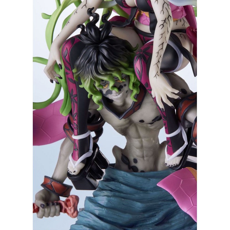 APX74214 Demon Slayer: Kimetsu no Yaiba Statuette ConoFig Daki and Gyutaro 20 cm