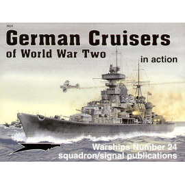 German WWII Cruisers (In Action Series)