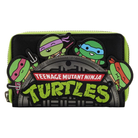 TMNT Ninja Turtles Loungefly Wallet Sewer Cap
