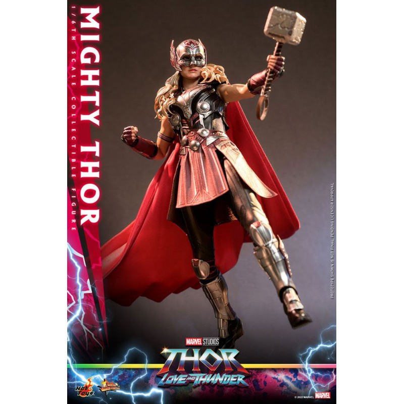 HOT911583 Thor: Love and Thunder Masterpiece 1/6 figure Mighty Thor 29 cm