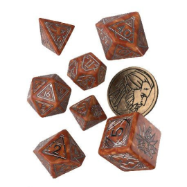 The Witcher Geralt The Monster Slayer dice pack (7) 