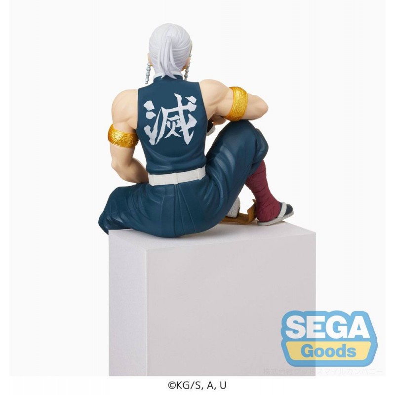 SEGA51405 Demon Slayer: Kimetsu no Yaiba PM Perching Tengen Uzui PVC Figure 15cm