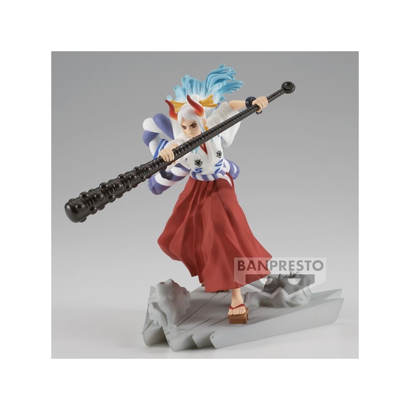 BANPRESTO: Figurine dioramatique One Piece Yamato Le Pinceau 19 cm  Banpresto - Vendiloshop
