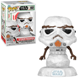 SW Star Wars Pop Holiday Snowman Stormtrooper