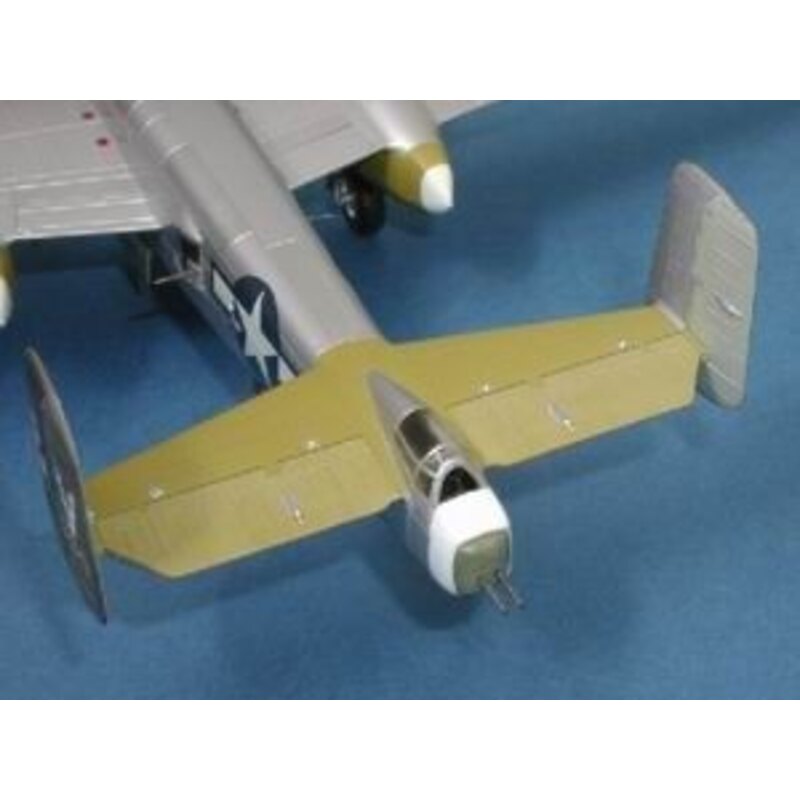 North American B-25J control surfaces (designed to be assembled with model kits from Revell)