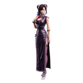 Final Fantasy VII Remake Play Arts Kai Action Figure Tifa Lockhart Sporty Dress Ver. 25cm