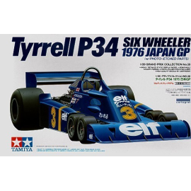 Tyrrell P34 1976 Japanese GP with etch parts Model kit
