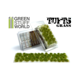 GRASS TUFTS - REALISTIC GREEN 