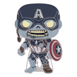 What If...? POP! Zombie Captain America enamel pin pin 10 cm 