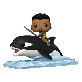Black Panther: Wakanda Forever POP! Rides Super Deluxe Vinyl figure Namor with Orca 15 cm Figurine
