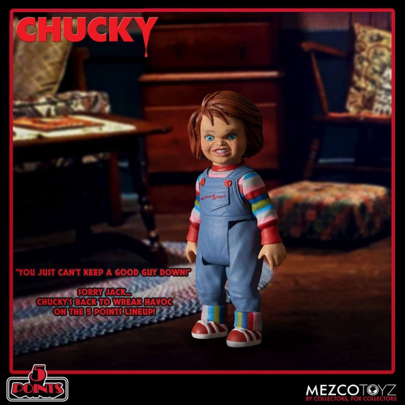 Chucky Child´s Play figurine 5 Points Chucky 10 cm Action Figure