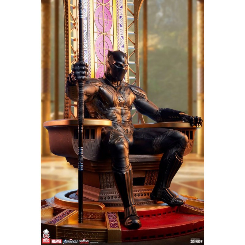 Marvel's Avengers statuette 1/3 Black Panther 95 cm Statue