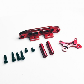 Electric car part Gunner MT 6S red aluminum fixing wedge 