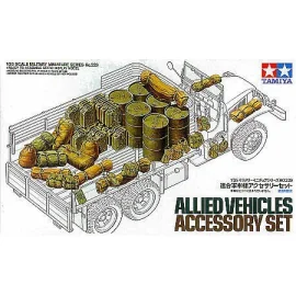 Allied Vehicles Accessory set Oil drums jerry cans packs