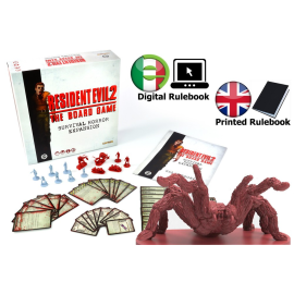 RESIDENT EVIL 2 - SURVIVAL HORROR EXP. Board game and accessory