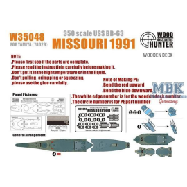 USS BB-73 Missouri 1991 