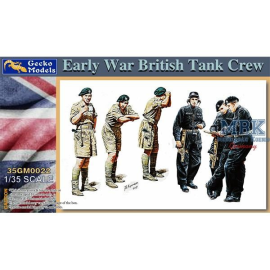 Early War British Tank Crew Model kit
