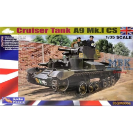 Cruiser Tank Mk. I CS, A9 Mk.ICS Model kit