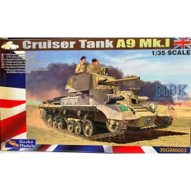 Cruiser Tank Mk.I, A9 Mk.IA Model kit