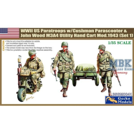 US Paratroopers Set 1 Model kit