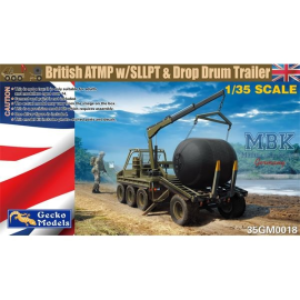British ATMP w/SLLPT & Drop Drum Trailer Model kit