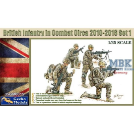 British Infantry in Combat 2010-12 Set 1 Figure