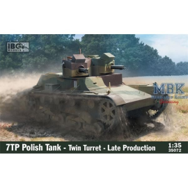 7TP Polish Tank - Twin Turret (late) Model kit