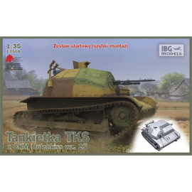 TKS Tankette with MG (Easy Tracks) Model kit