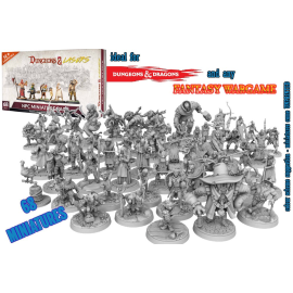 D&L NPC MINIATURE PACK Figurines for role-playing game