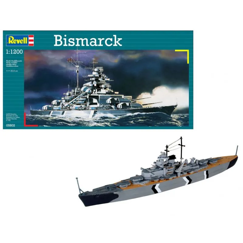 bismarck model set1/1200