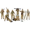 German Afrika Korps Luftwaffe Artillery crew set