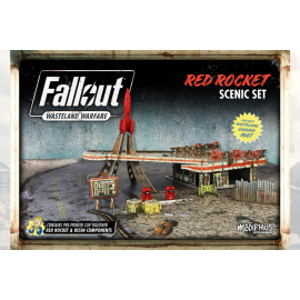 FALLOUT WW RED ROCKET SCENIC SET Board game and accessory