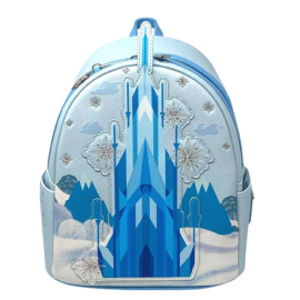 Disney Loungefly Mini Sac A Dos Elsa Ice Castle Exclu
