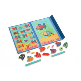 Scratch Book EduLogic: Mix&Match/COLORFUL FISH 18.2x25.6x1.3cm (folded) 