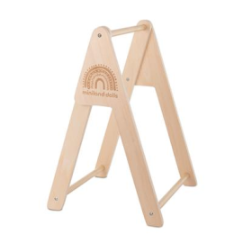 ML Poppen: CLOTHES RACK H44xD30xB31cm, made of sustainable forest wood 