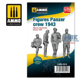 Panzer crew 1943 1/72 Figure