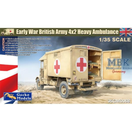 Early War British Army 4x2 Heavy Ambulance Model kit